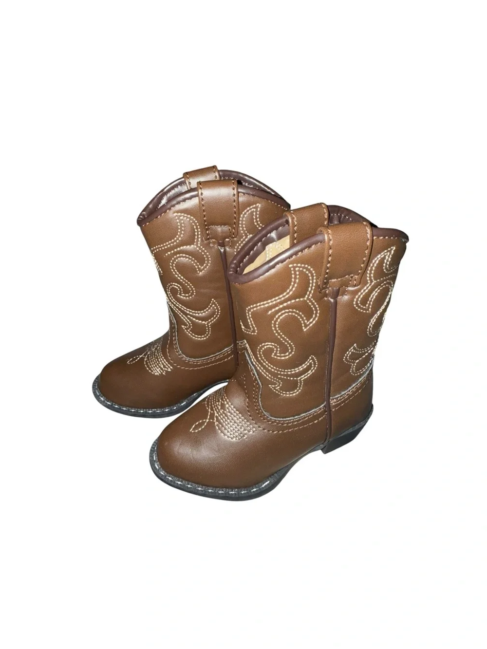 Canyon Trails Cowboy-Cowgirl Boots unisex Vegan leather, stylish stitched design